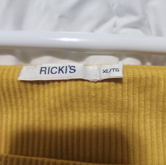 Knit ribbed tank top with lining - Picture 2 of 2